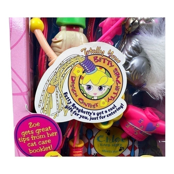 Zoe Cat’s Rule 90’s Betty Spaghetty W/ Bonus Design Contest Gift NEW IN BOX - Picture 10 of 16